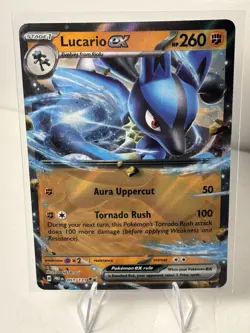 Lucario ex 051/131 SV: Prismatic Evolutions Pokemon TCG - Image 1