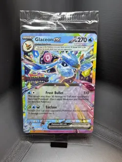 Pokemon TCG Glaceon ex 026/131 Stamped Promo! Sealed In Bag! See Description! - Image 1