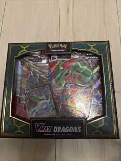 pokemon vmax dragons premium collection box - Image 1