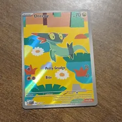 Pokemon TCG Dreepy Illustration Rare Holo 247/217 ASC Basic 70HP 10 40 - Image 1