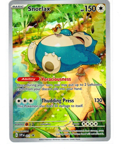 Pokemon Snorlax SVP051 Black Star Promo Pokemon TCG Scarlet & Violet #51 NM.. - Image 1