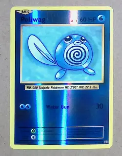 2016 Pokemon XY: Evolutions #23/108 Poliwag Reverse Holo R3731 - Image 1