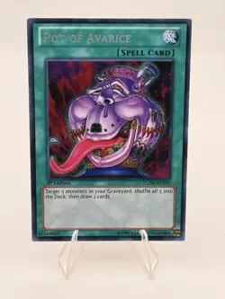 Yu-Gi-Oh! Pot of Avarice LCJW-EN290 - Secret Rare 1st Edition- Near Mint - Image 1