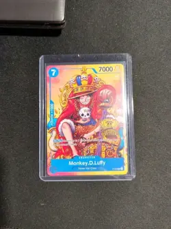 One Piece TCG • Monkey.D.Luffy (P-043) • 2nd Anniversary Promo ENG/NM Tournament - Image 1