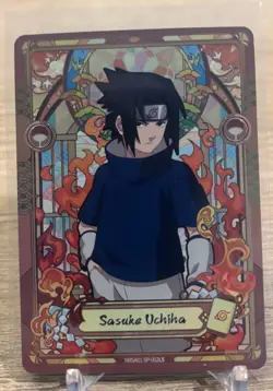 Sasuke Uchiha SPECIAL EDITION NRSA01-SP-002L5 Naruto Kayou Card (ENGLISH) - Image 1