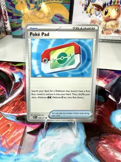 Poke Pad Common English Ascended Heroes Pokemon Card Near Mint NM Pack Fresh - Image 1