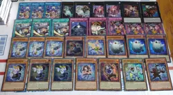 Yu-Gi-Oh Cards Ghostrick Deck Core Alucard Lantern Dullahan Angel Mary Specter + - Image 1