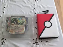 Pokemon Card Collection With Binder - Image 1