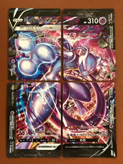 Mewtwo V-UNION 005/013 Holo 2021 4 Set Pokemon TCG Japanese card Nintendo JP5144 - Image 1
