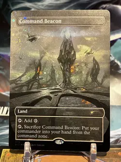 MTG | Command Beacon (🪐Galaxy Foil✨) [Secret Lair] - Image 1