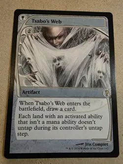 Tsabo's Web - (Future Sight) Mystery Booster 2 Regular - Mtg - Image 1