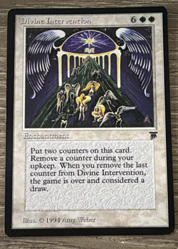 Divine Intervention Enchantment - Legends - Magic The Gathering MTG NM - Image 1
