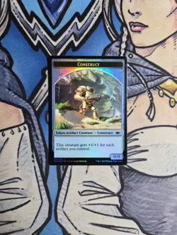 1x Construct Token FOIL - NM MH1 MTG Magic - Image 1