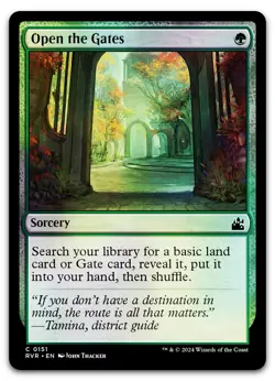 Open the Gates #151 (Foil) (NM) Ravnica Remastered RVR Magic MTG - Image 1