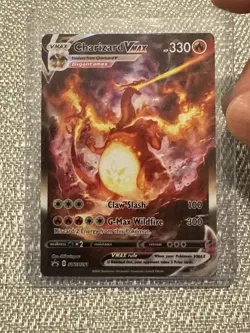 Pokemon TCG Charizard VMAX SWSH261 Black Star Promos Holo Card - Image 5