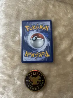 2026 Pikachu 051/162 Stamped Pokemon Day 30th Anniversary Promo with Coin - Image 2