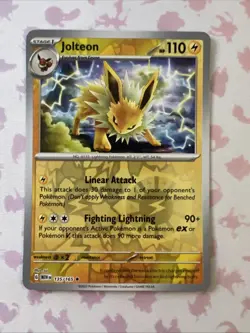 Jolteon | 135/165 | Reverse Holo | Pokemon Scarlet & Violet 151 NM - Image 1