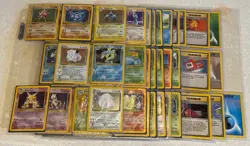 Pokemon Base Set (Near Complete) Vintage Pokemon Cards Holo WOTC 89/102 🎆 - Image 1