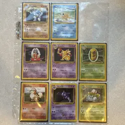 Pokemon Base Set (Near Complete) Vintage Pokemon Cards Holo WOTC 89/102 🎆 - Image 5