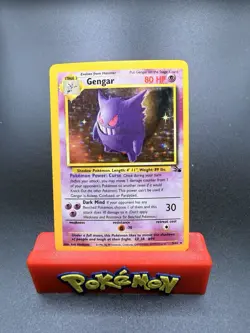 Pokemon Gengar 5/62 Fossil Holo Rare Vintage WOTC Near Mint NM/LP - Image 1