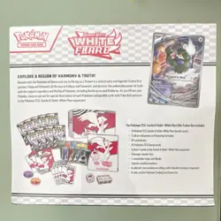 Pokemon Elite Trainer Box Scarlet & Violet White Flare Reshiram Tornadus 2024 - Image 2