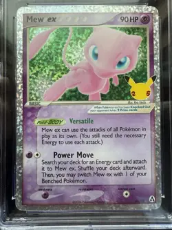 2021 Pokemon SWSH Celebrations Mew ex Classic Collection 88/92 CGC 10 - Image 2