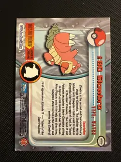 Slowbro - #80 2000 Topps TV - Pokemon TCG - Image 2