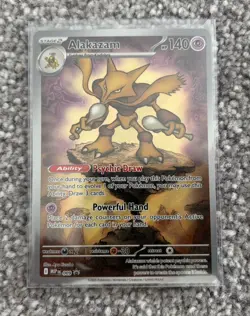 Alakazam MEP 009 Black Star Promo Pokemon TCG - Image 1