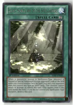 #SHSP-EN095 - Secret Sanctuary of the Spellcasters - Rare,1st Ed WB1 R - Image 1