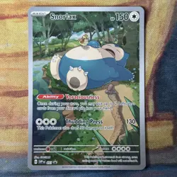 Pokemon Card | Snorlax SVP 051 Scarlet & Violet 151 Black Star Promo - Image 1