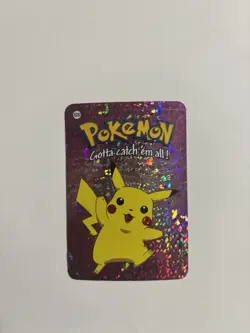Pikachu #025 - Vintage Vending Machine Prism Sticker 2000 - Pokemon Card - Image 1