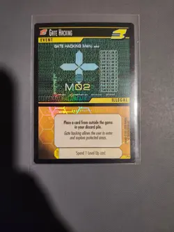 2004 Hack Enemy - Isolation Gate Hacking #1P4, Foil Card - Image 1