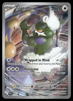 Tornadus - (Pokemon Center Exclusive) Promo SV: Scarlet & Violet Promo Cards 21 - Image 1