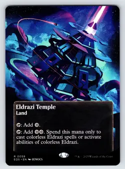 Eldrazi Temple (Borderless) - Edge of Eternities MTG Magic the Gathering - Image 1