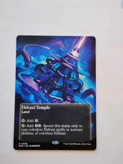 Eldrazi Temple (0059) (Borderless) Edge of Eternities: Stellar Sights Regular - Image 1
