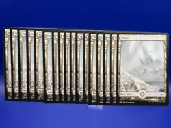 MTG Full Art Wastes #183 x17, #184 x12 = 29 Total NM OGW Oath of The Gatewatch - Image 3