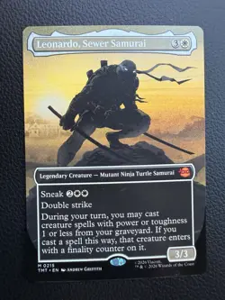 Leonardo, Sewer Samurai (Borderless) Teenage Mutant Ninja Turtles Regular - Image 1