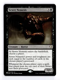 Sewer Nemesis 075/312 The List Reprints R MTG LP - Image 1