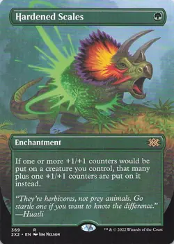 Hardened Scales (Borderless) Double Masters 2022 Regular - Image 1