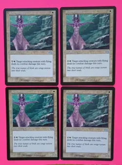 Magic the Gathering MTG Urza's Saga SONGSTITCHER X 4 LP/EX U 1998 Nice! - Image 1