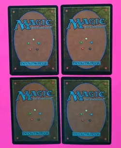 Magic the Gathering MTG Urza's Saga SONGSTITCHER X 4 LP/EX U 1998 Nice! - Image 2