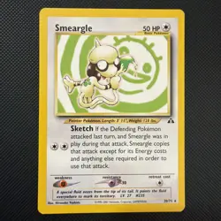 Smeargle - 30/75 Non Holo Rare - Neo Discovery Pokemon Card NM - Image 1