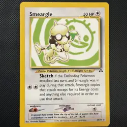Smeargle - 30/75 Non Holo Rare - Neo Discovery Pokemon Card NM - Image 2