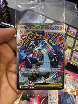 Pokemon TCG Mega Charizard X Ex UPC Promo Sealed!! - Image 1