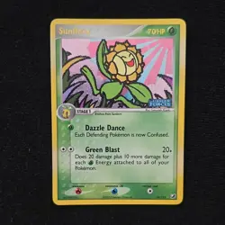 Pokemon Sunflora Unseen Forces 16/115 Holo Stage 1 Card English 2005 - Image 1
