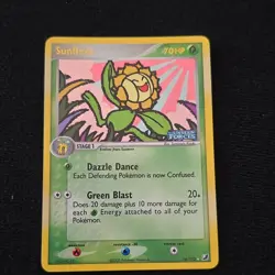 Pokemon Sunflora Unseen Forces 16/115 Holo Stage 1 Card English 2005 - Image 2