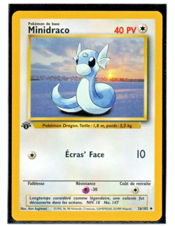DRATINI FRENCH MINIDRACO 1ST EDITION 1999 POKEMON 26/102 COMMON PACK FRESH - Image 1