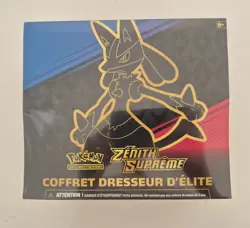 Pokemon - Coffret Dresseur D'Elite Zenith Supreme- Neuf Scelle - Image 1