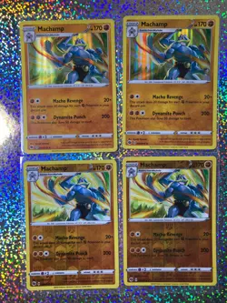 Pokemon TCG Champions Path: Holo 026/073 Machamp; Reverse Holo 026/073 Machamp - Image 1