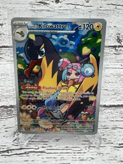 Ionos Kilowattrel 163/159 SV9 : Pokemon Scarlet and Violet Journey Together Mint - Image 1